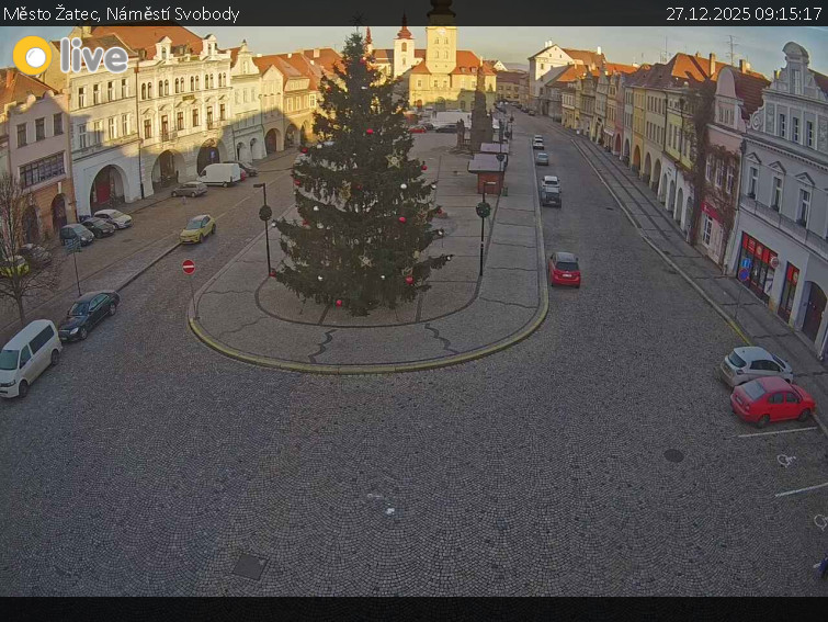 Město Žatec - Náměstí Svobody - 27.12.2025 v 09:15