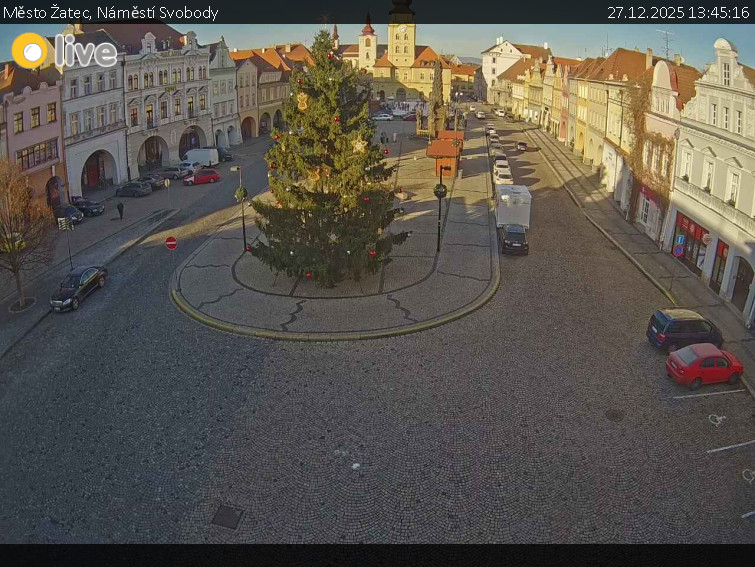 Město Žatec - Náměstí Svobody - 27.12.2025 v 13:45