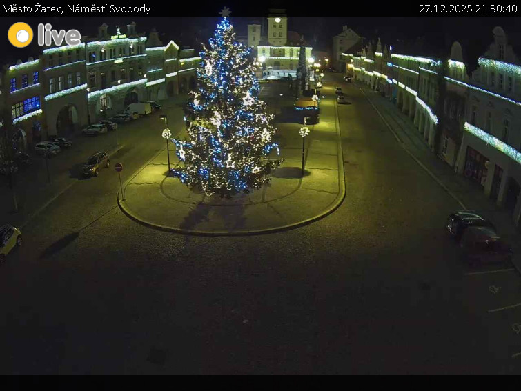 Město Žatec - Náměstí Svobody - 27.12.2025 v 21:30