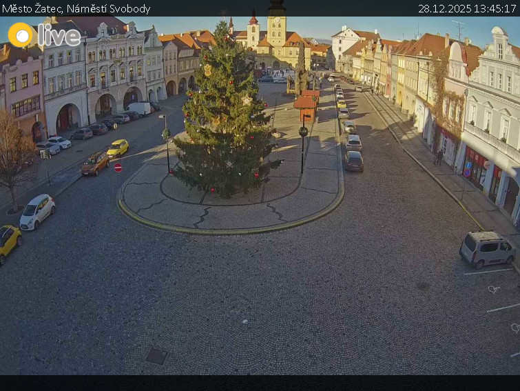 Město Žatec - Náměstí Svobody - 28.12.2025 v 13:45