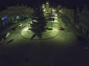Město Žatec - Náměstí Svobody - 30.12.2025 v 03:45 Město Žatec - Náměstí Svobody - 30.12.2025 v 03:45