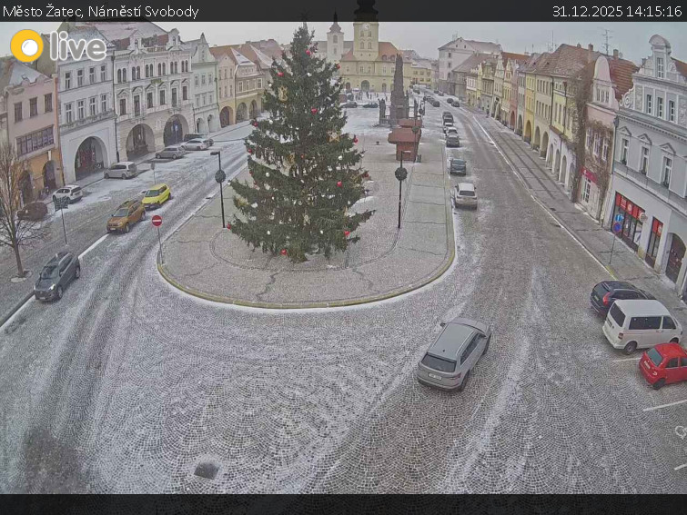 Město Žatec - Náměstí Svobody - 31.12.2025 v 14:15