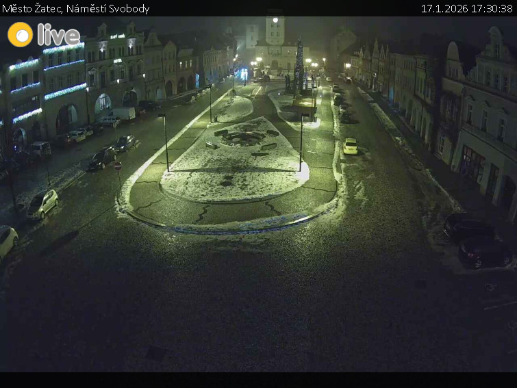 Město Žatec - Náměstí Svobody - 17.1.2026 v 17:30