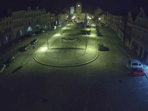 Město Žatec - Náměstí Svobody - 20.2.2026 v 00:45 Město Žatec - Náměstí Svobody - 20.2.2026 v 00:45