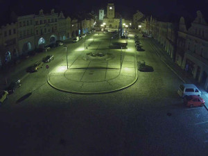 Město Žatec - Náměstí Svobody - 20.2.2026 v 03:45 Město Žatec - Náměstí Svobody - 20.2.2026 v 03:45