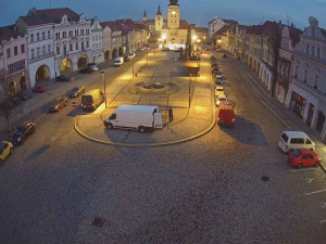 Město Žatec - Náměstí Svobody - 20.2.2026 v 06:45 Město Žatec - Náměstí Svobody - 20.2.2026 v 06:45