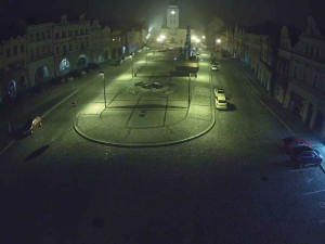 Město Žatec - Náměstí Svobody - 1.3.2026 v 05:45 Město Žatec - Náměstí Svobody - 1.3.2026 v 05:45