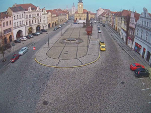 Město Žatec - Náměstí Svobody - 1.3.2026 v 06:45 Město Žatec - Náměstí Svobody - 1.3.2026 v 06:45