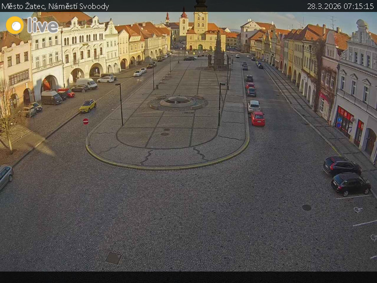 Město Žatec - Náměstí Svobody - 28.3.2026 v 07:15