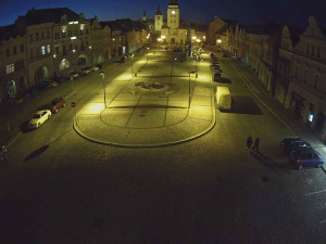 Město Žatec - Náměstí Svobody - 8.4.2026 v 20:45