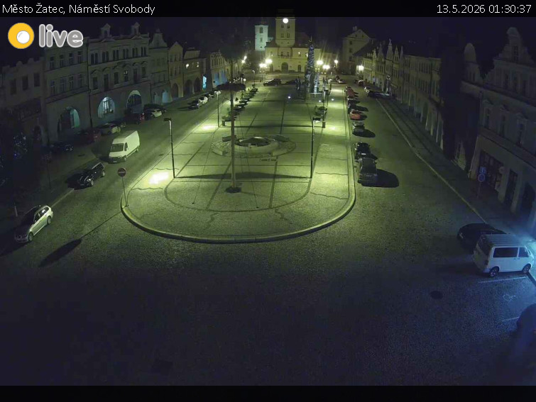 Město Žatec - Náměstí Svobody - 13.5.2026 v 01:30