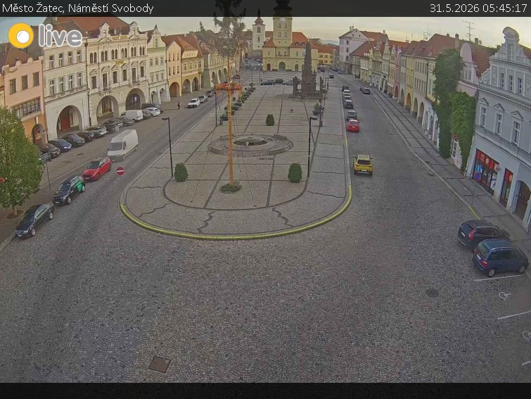 Město Žatec - Náměstí Svobody - 31.5.2026 v 05:45
