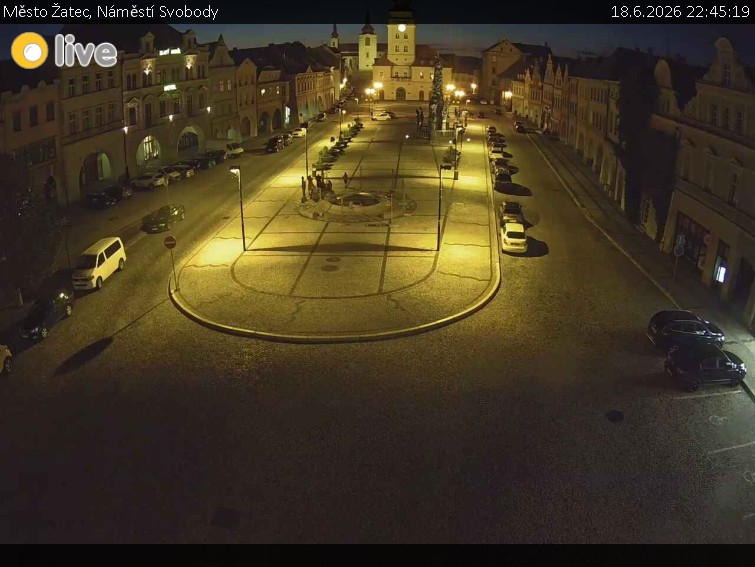 Město Žatec - Náměstí Svobody - 18.6.2026 v 22:45