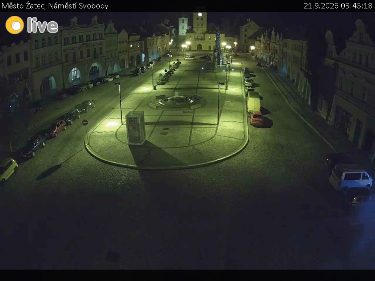 Město Žatec - Náměstí Svobody - 21.9.2026 v 03:45