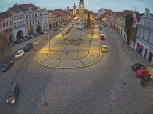 Die Stadt Žatec - Freiheitsplatz - 30.10.2026 v 06:45 Die Stadt Žatec - Freiheitsplatz - 30.10.2026 v 06:45