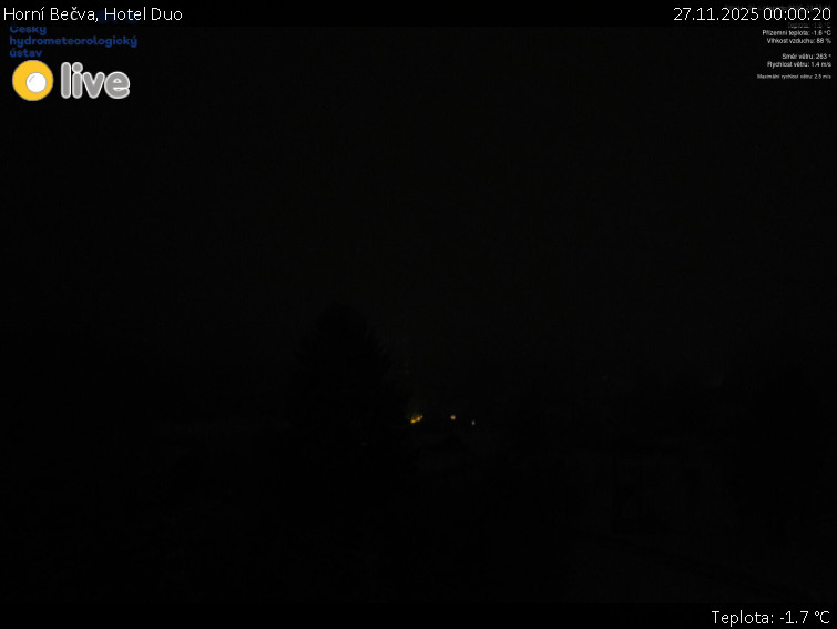 Horní Bečva - Hotel Duo - 27.11.2025 v 00:00