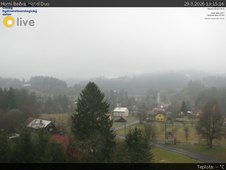 Horní Bečva - Hotel Duo - 29.3.2026 v 13:15