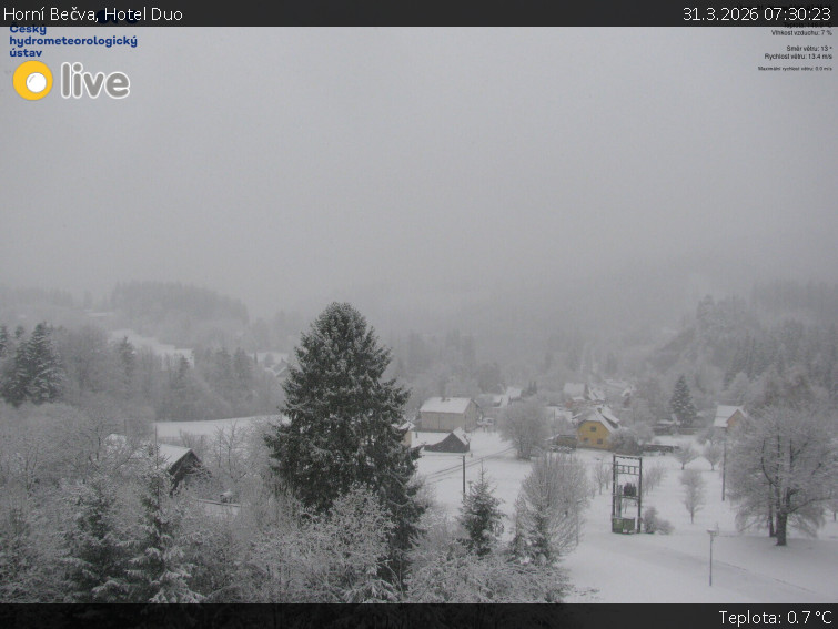 Horní Bečva - Hotel Duo - 31.3.2026 v 07:30