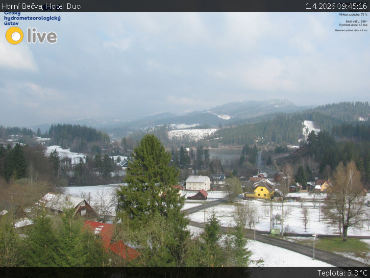Horní Bečva - Hotel Duo - 1.4.2026 v 09:45
