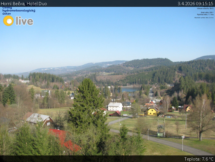 Horní Bečva - Hotel Duo - 3.4.2026 v 09:15