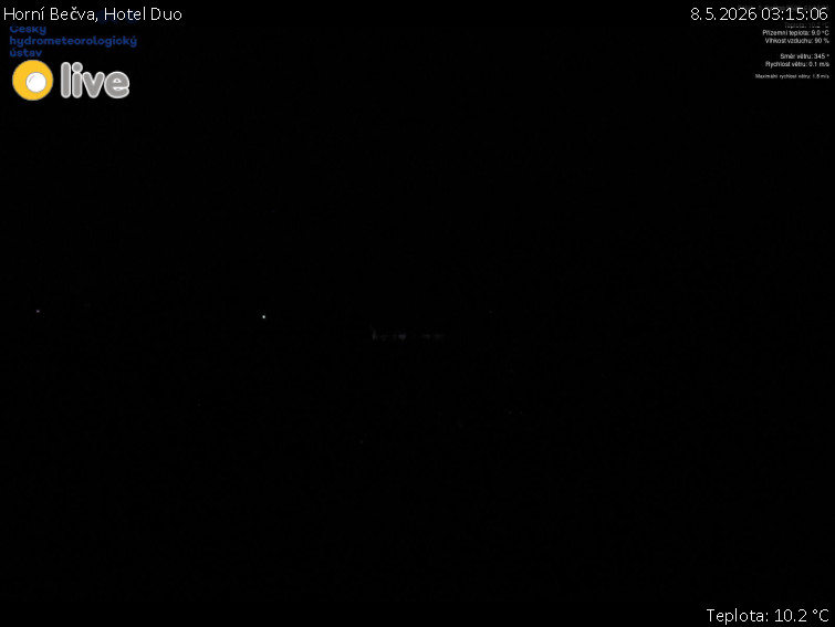 Horní Bečva - Hotel Duo - 8.5.2026 v 03:15