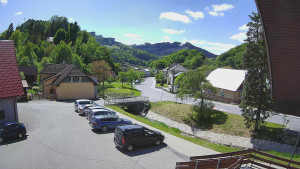Obec Rusava - Kamera u Jubilejní ZŠ T. G. Masaryka a MŠ - 9.5.2025 v 14:00