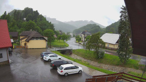 Obec Rusava - Kamera u Jubilejní ZŠ T. G. Masaryka a MŠ - 16.6.2025 v 15:00