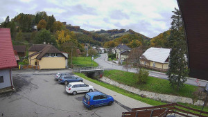 Obec Rusava - Kamera u Jubilejní ZŠ T. G. Masaryka a MŠ - 15.10.2025 v 14:00
