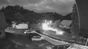 Obec Rusava - Kamera u Jubilejní ZŠ T. G. Masaryka a MŠ - 4.11.2025 v 06:00