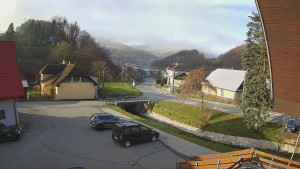 Obec Rusava - Kamera u Jubilejní ZŠ T. G. Masaryka a MŠ - 12.11.2025 v 09:00