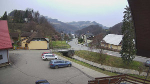 Obec Rusava - Kamera u Jubilejní ZŠ T. G. Masaryka a MŠ - 17.12.2025 v 14:00