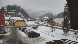 Obec Rusava - Kamera u Jubilejní ZŠ T. G. Masaryka a MŠ - 15.1.2026 v 11:00