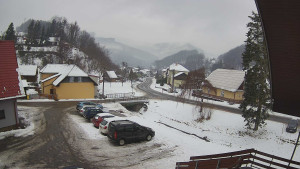 Obec Rusava - Kamera u Jubilejní ZŠ T. G. Masaryka a MŠ - 15.1.2026 v 12:00