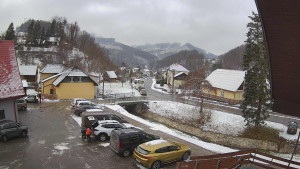 Obec Rusava - Kamera u Jubilejní ZŠ T. G. Masaryka a MŠ - 30.1.2026 v 11:00