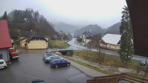 Obec Rusava - Kamera u Jubilejní ZŠ T. G. Masaryka a MŠ - 9.2.2026 v 13:00