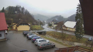 Obec Rusava - Kamera u Jubilejní ZŠ T. G. Masaryka a MŠ - 9.2.2026 v 14:00