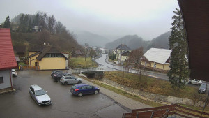 Obec Rusava - Kamera u Jubilejní ZŠ T. G. Masaryka a MŠ - 9.2.2026 v 15:00