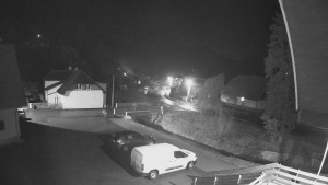 Obec Rusava - Kamera u Jubilejní ZŠ T. G. Masaryka a MŠ - 9.2.2026 v 21:00