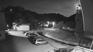 Obec Rusava - Kamera u Jubilejní ZŠ T. G. Masaryka a MŠ - 1.3.2026 v 04:00