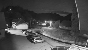 Obec Rusava - Kamera u Jubilejní ZŠ T. G. Masaryka a MŠ - 1.3.2026 v 05:00