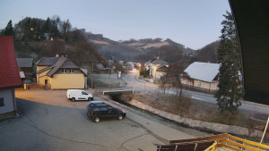 Obec Rusava - Kamera u Jubilejní ZŠ T. G. Masaryka a MŠ - 3.3.2026 v 06:00