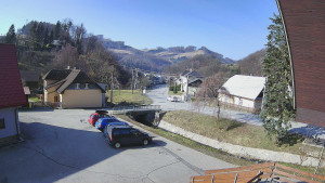 Obec Rusava - Kamera u Jubilejní ZŠ T. G. Masaryka a MŠ - 3.3.2026 v 10:00