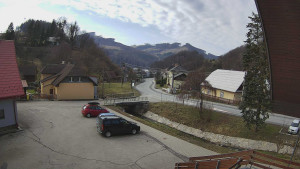 Obec Rusava - Kamera u Jubilejní ZŠ T. G. Masaryka a MŠ - 3.3.2026 v 12:00