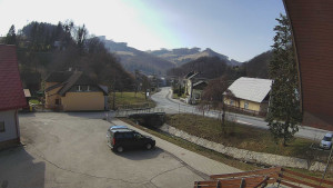 Obec Rusava - Kamera u Jubilejní ZŠ T. G. Masaryka a MŠ - 3.3.2026 v 13:00