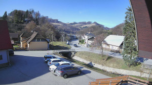 Obec Rusava - Kamera u Jubilejní ZŠ T. G. Masaryka a MŠ - 8.3.2026 v 09:00