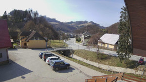 Obec Rusava - Kamera u Jubilejní ZŠ T. G. Masaryka a MŠ - 10.3.2026 v 12:00