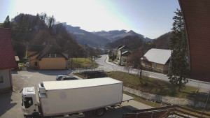 Obec Rusava - Kamera u Jubilejní ZŠ T. G. Masaryka a MŠ - 10.3.2026 v 14:00