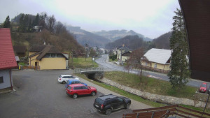 Obec Rusava - Kamera u Jubilejní ZŠ T. G. Masaryka a MŠ - 16.3.2026 v 11:00