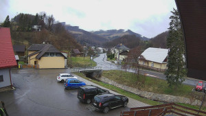 Obec Rusava - Kamera u Jubilejní ZŠ T. G. Masaryka a MŠ - 16.3.2026 v 12:00