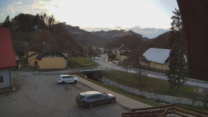 Obec Rusava - Kamera u Jubilejní ZŠ T. G. Masaryka a MŠ - 16.3.2026 v 17:00